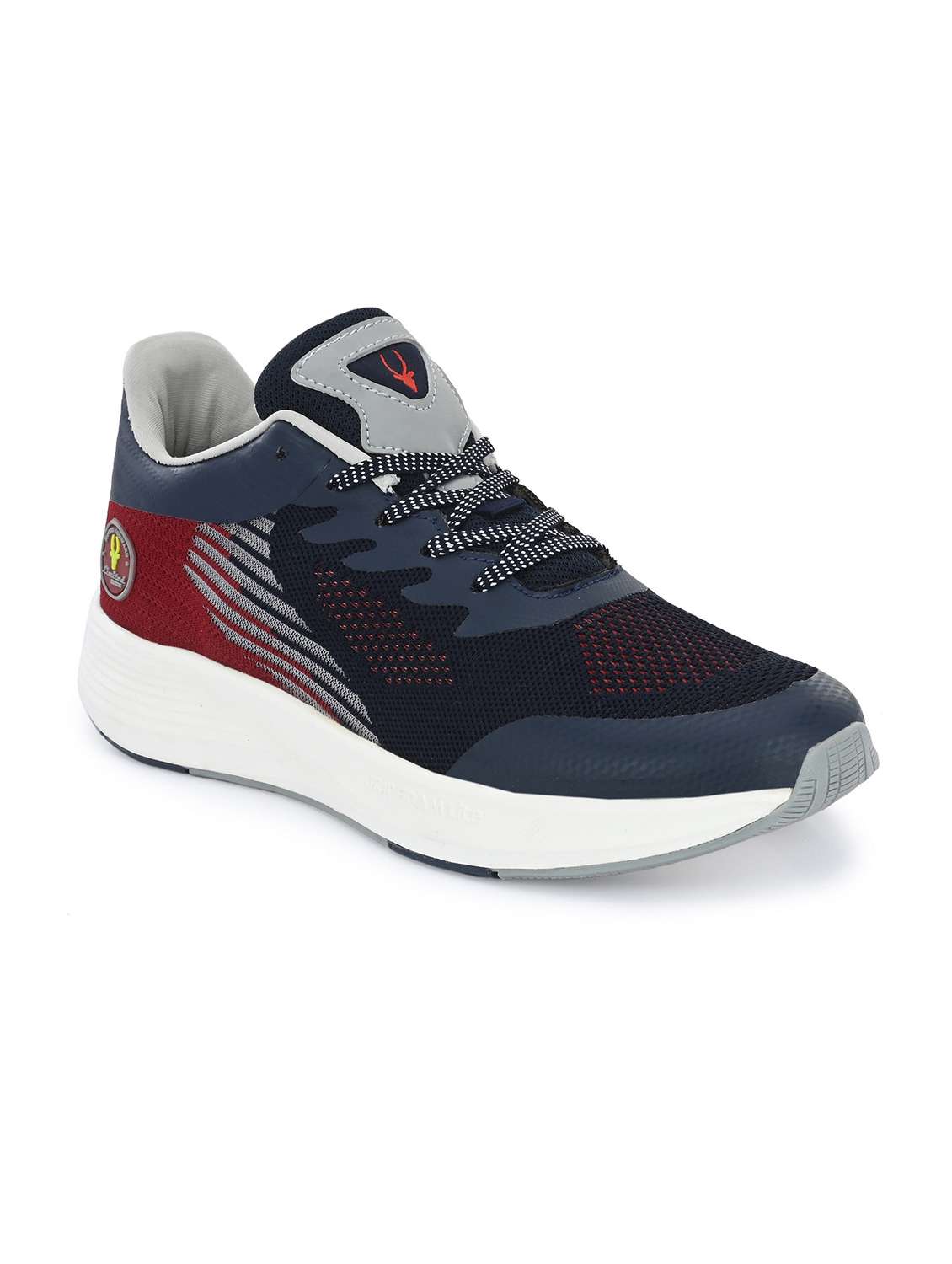 men solid blue lace up shoe - 22472881 -  Standard Image - 2