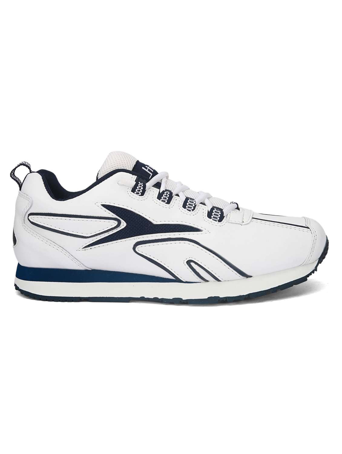 men solid white lace up shoe - 22472961 -  Standard Image - 2