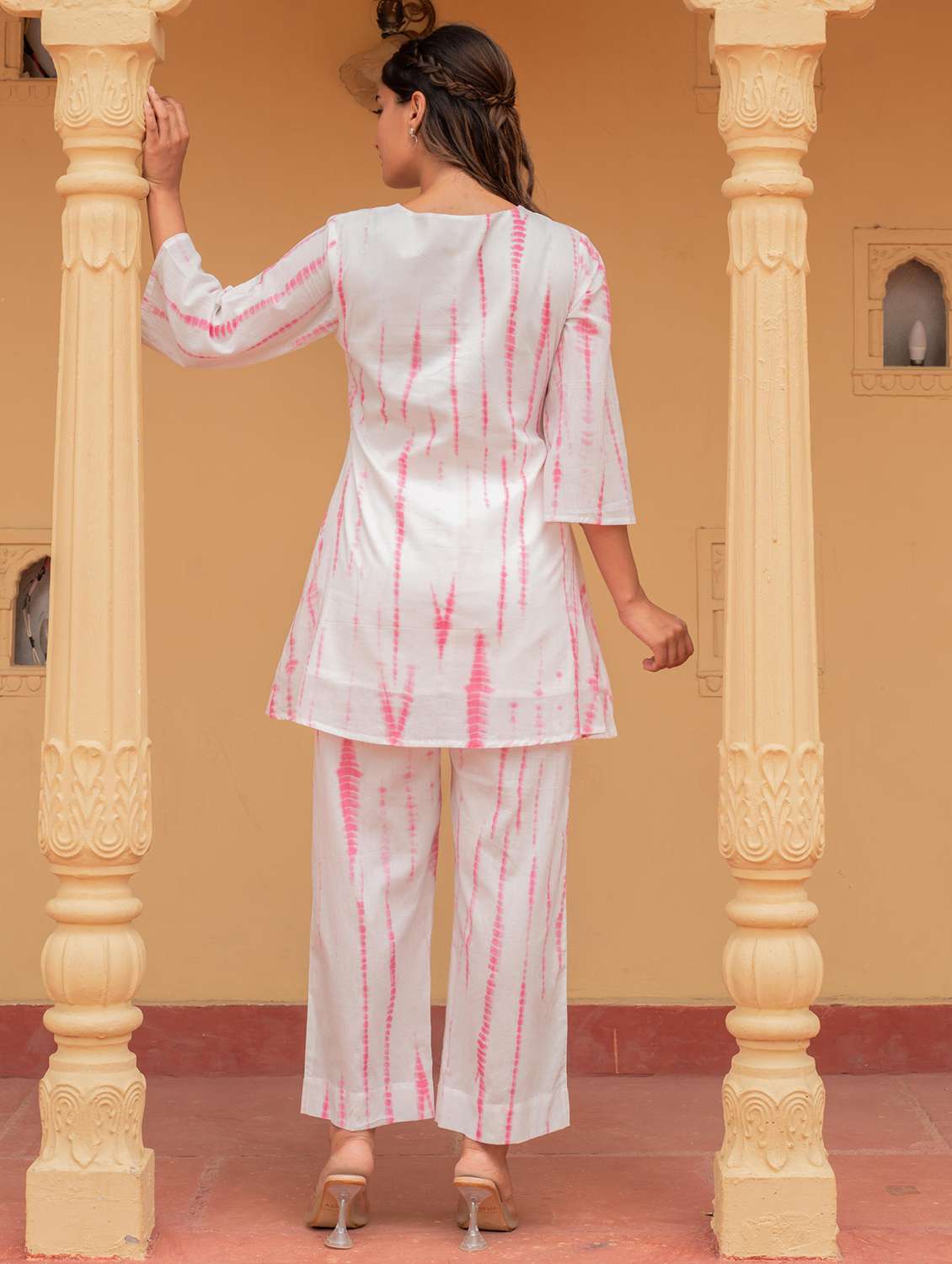 women printed co-ord set - 22472979 -  Standard Image - 2