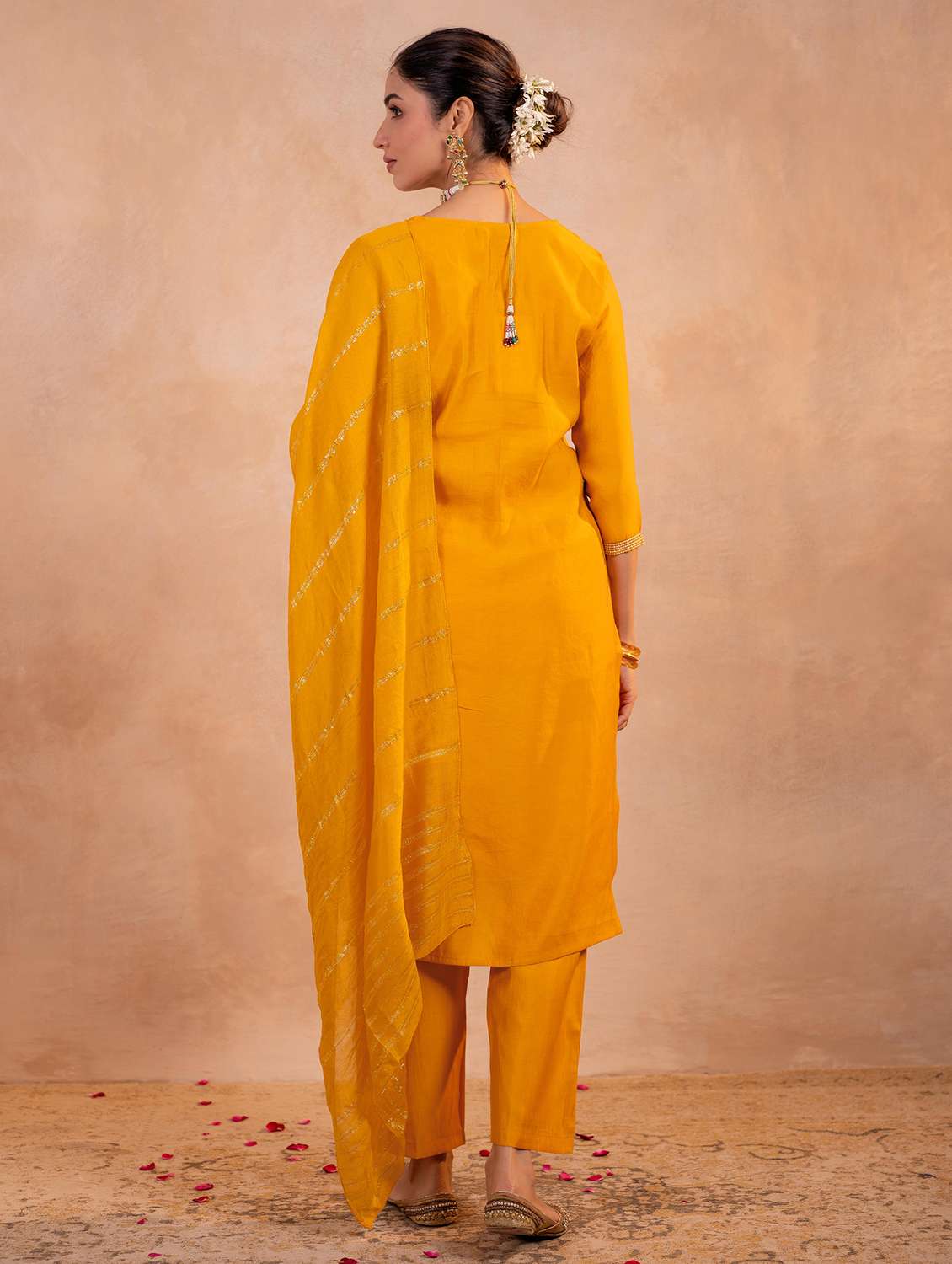 women mustard kurta salwar set - 22473183 -  Standard Image - 2