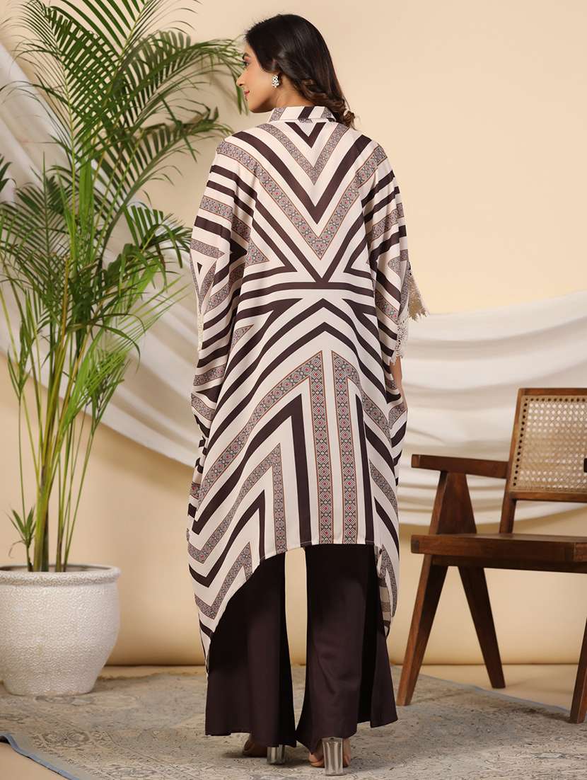 women brown cotton regular top - 22473265 -  Standard Image - 2