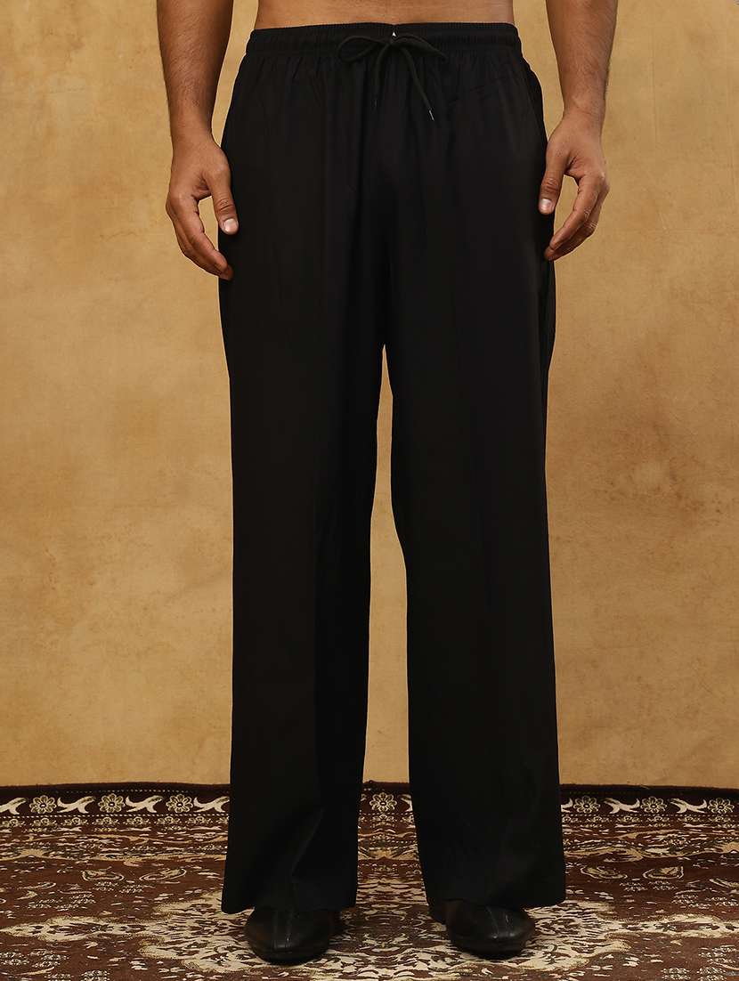 men black viscose pyjama - 22473361 -  Standard Image - 2