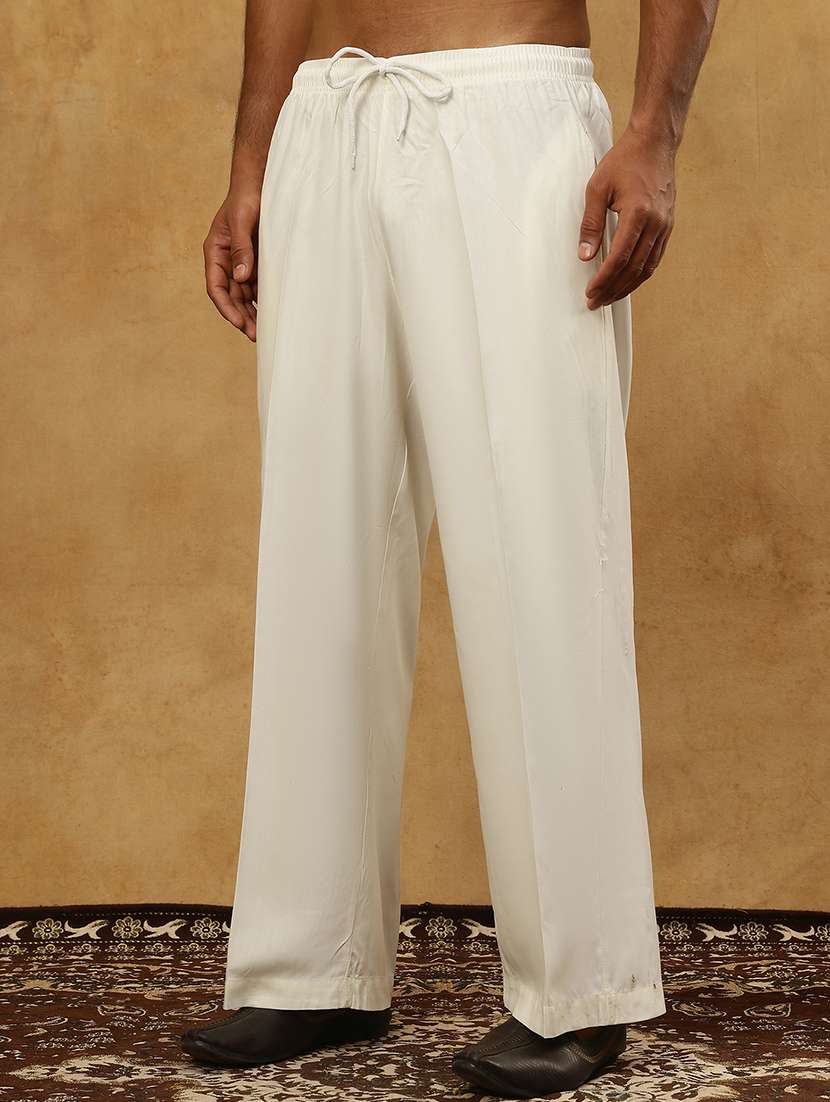 men white viscose pyjama - 22473362 -  Standard Image - 2