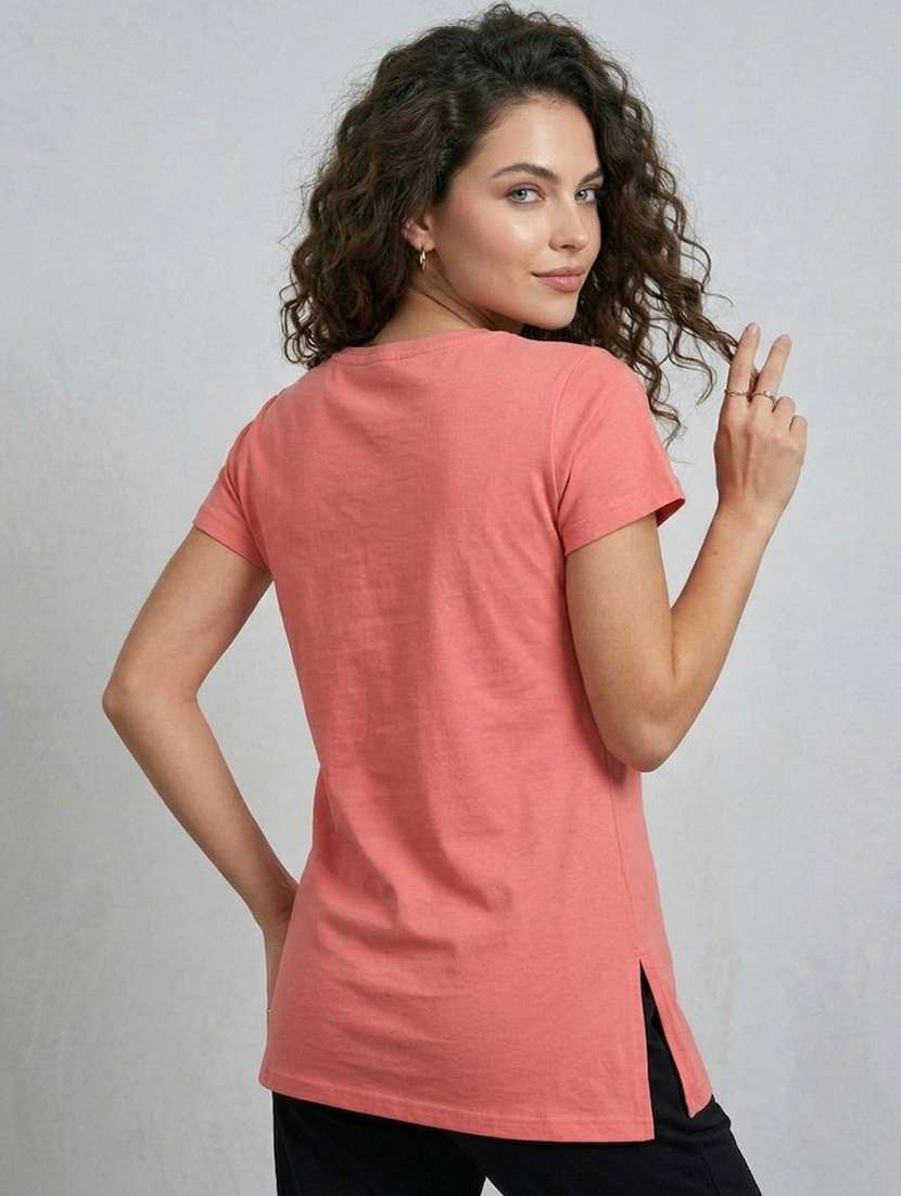 women pack of 2 printed short sleeve loungewear t-shirt - 22473596 -  Standard Image - 2