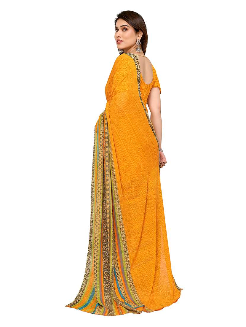 women pack of 2 printed combo saree with blouse - 22476461 -  Standard Image - 2