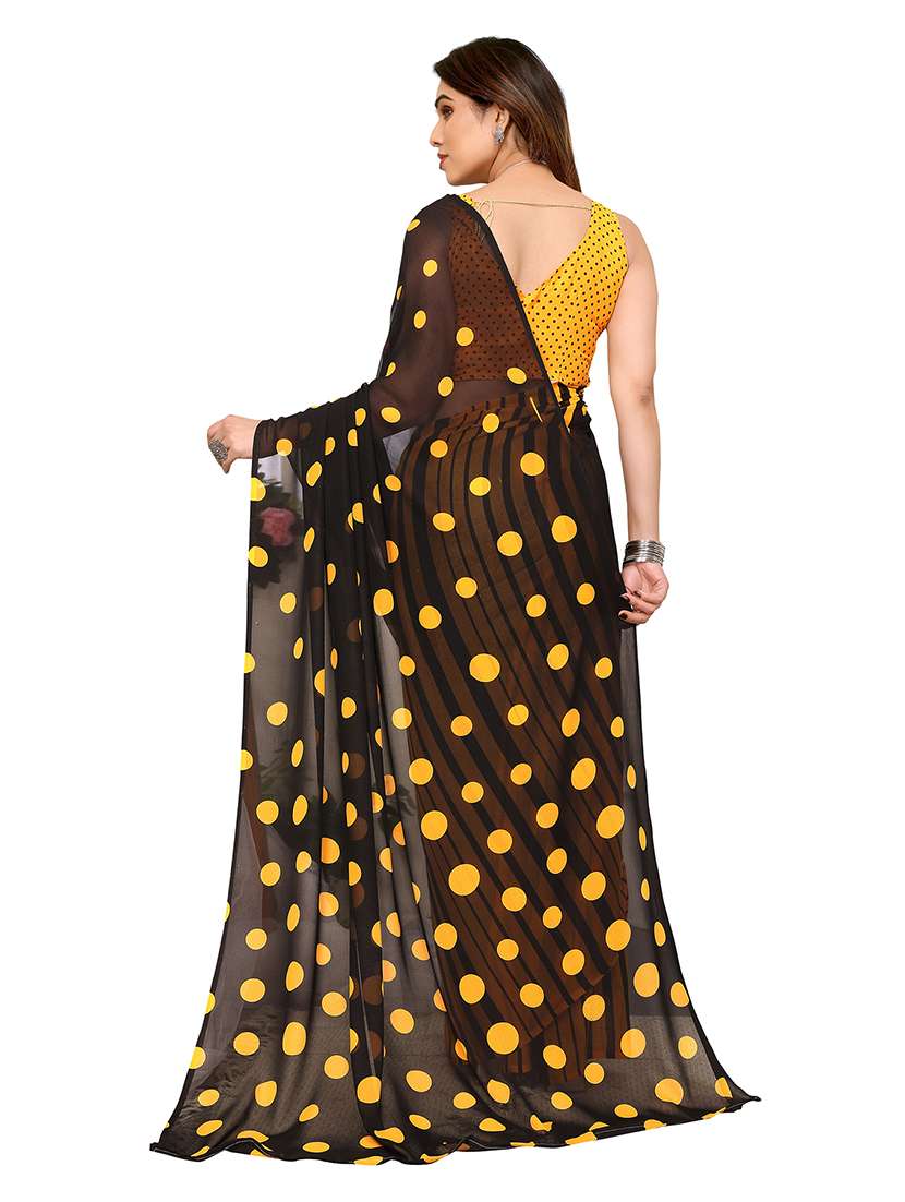 women pack of 2 printed combo saree with blouse - 22476492 -  Standard Image - 2