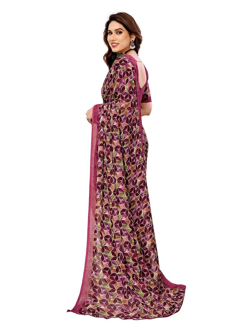 women pack of 2 printed combo saree with blouse - 22476532 -  Standard Image - 2