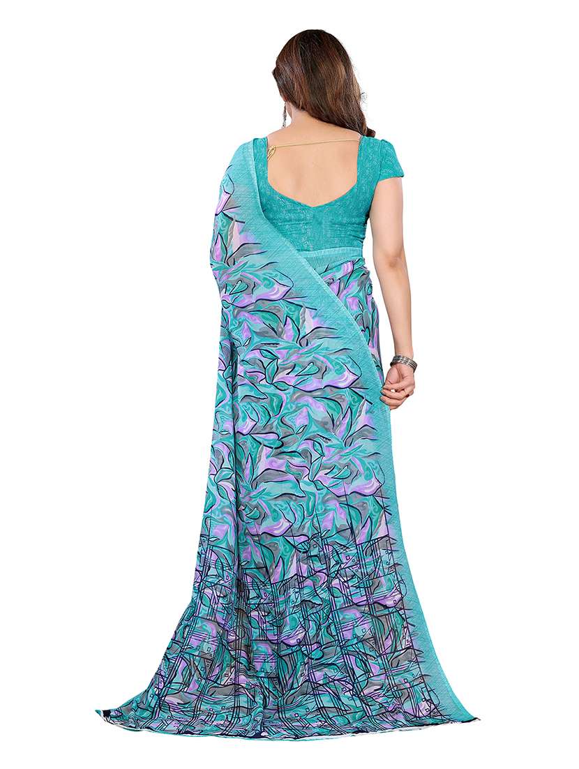 women pack of 2 printed combo saree with blouse - 22476719 -  Standard Image - 2
