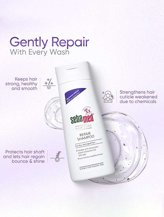 sebamed repair shampoo for damaged hair - 22477532 -  Standard Image - 2