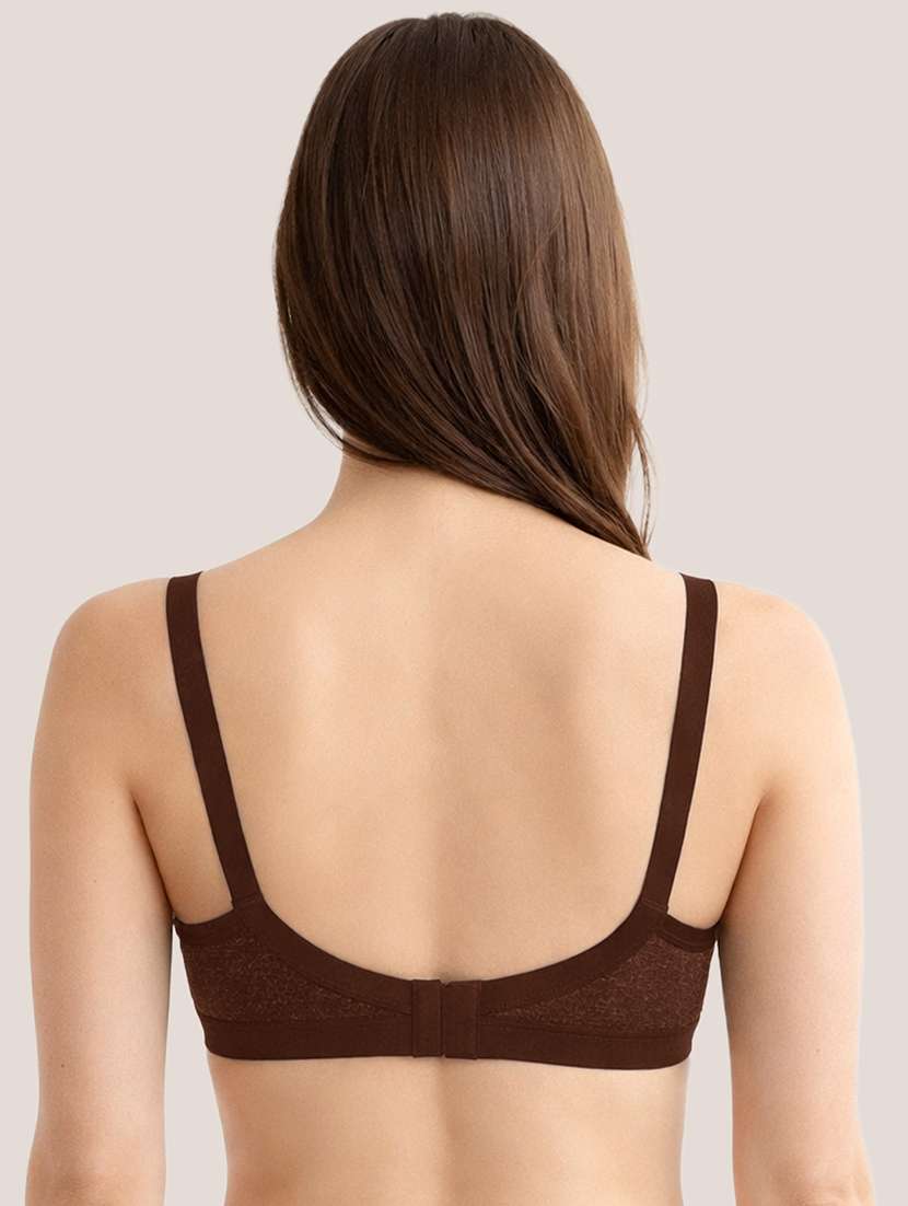 women pack of 3 solid minimizer bra - 22477953 -  Standard Image - 2