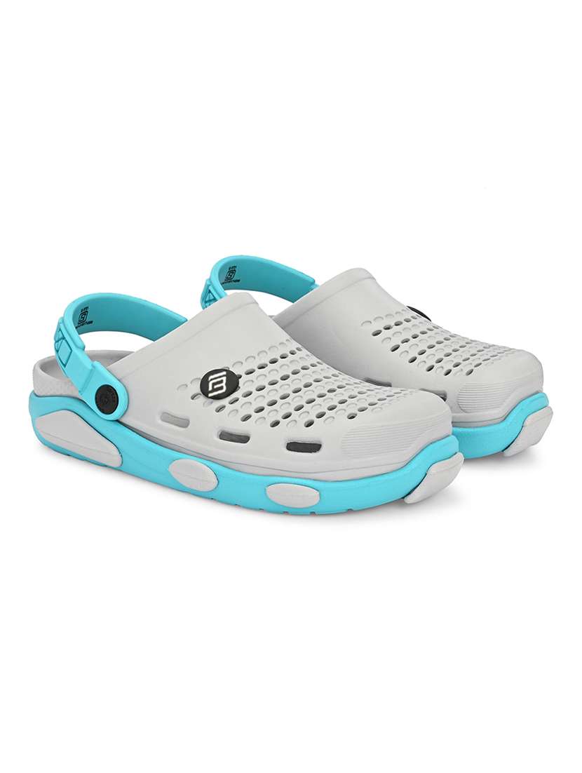 men grey slip on clog - 22480525 -  Standard Image - 2
