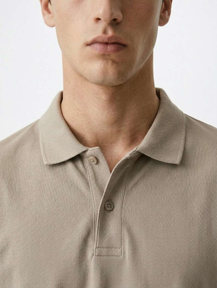 men solid short sleeve regular fit polo t-shirt - 22480692 -  Standard Image - 2