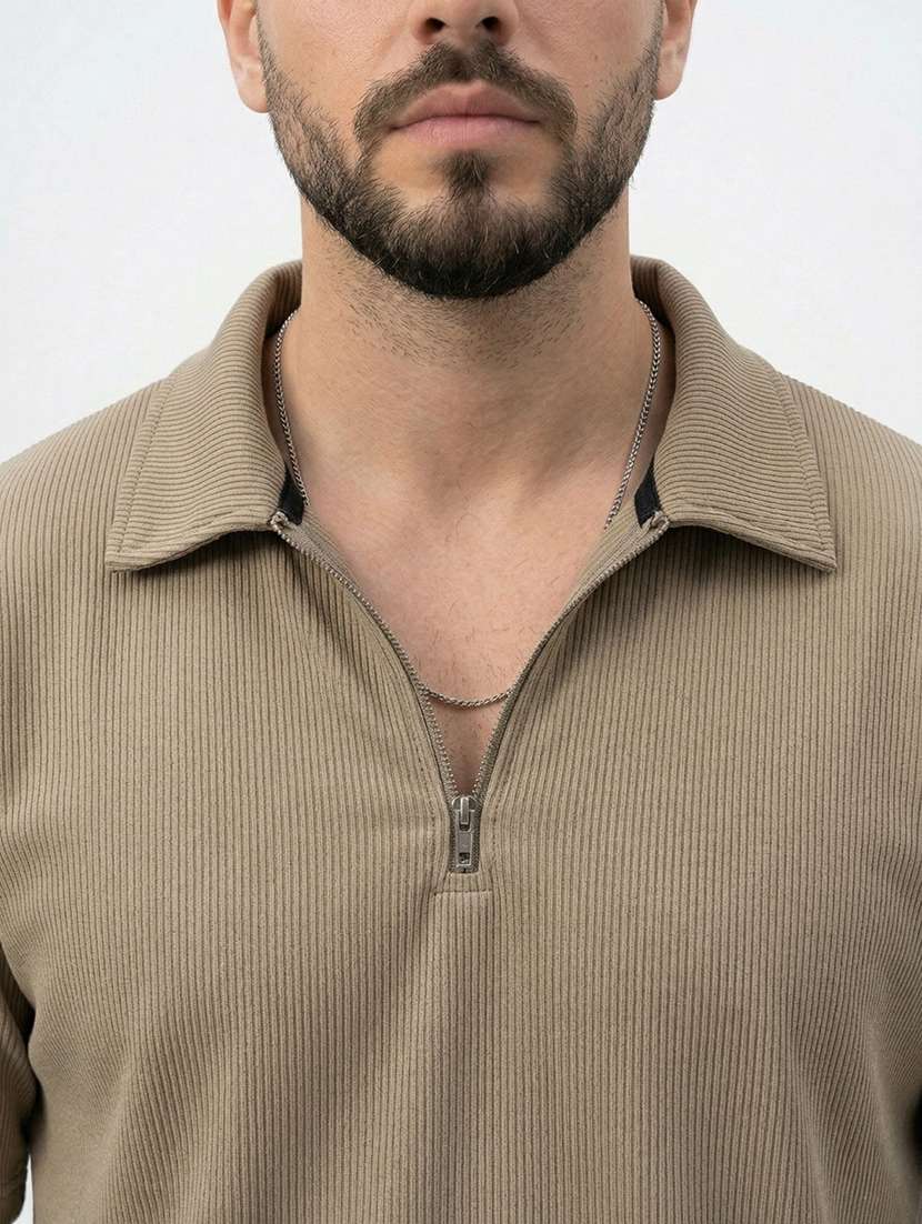 men self design short sleeve regular fit polo t-shirt - 22480697 -  Standard Image - 2
