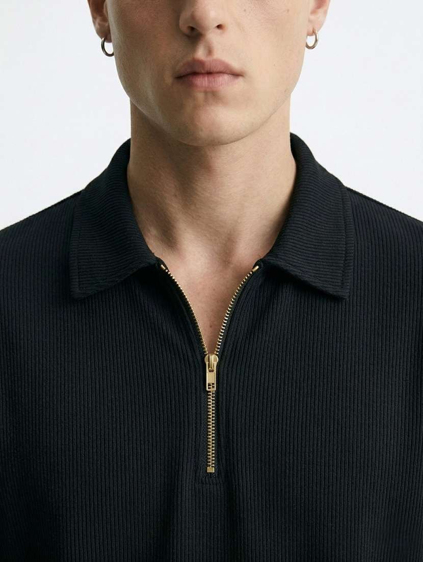 men self design short sleeve regular fit polo t-shirt - 22480698 -  Standard Image - 2