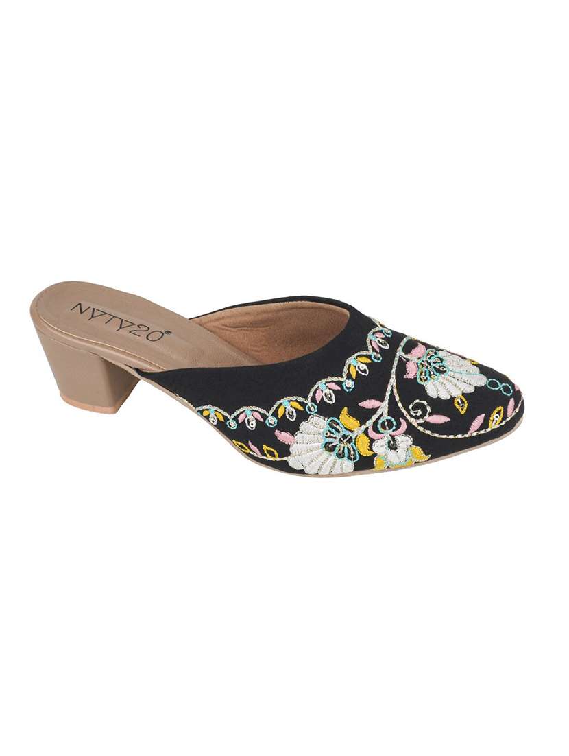 women black slip on mule - 22481709 -  Standard Image - 2