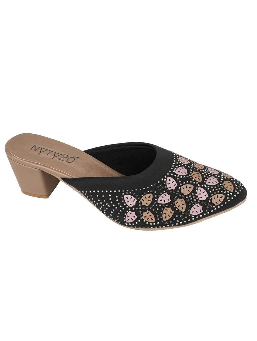 women black slip on mule - 22481711 -  Standard Image - 2