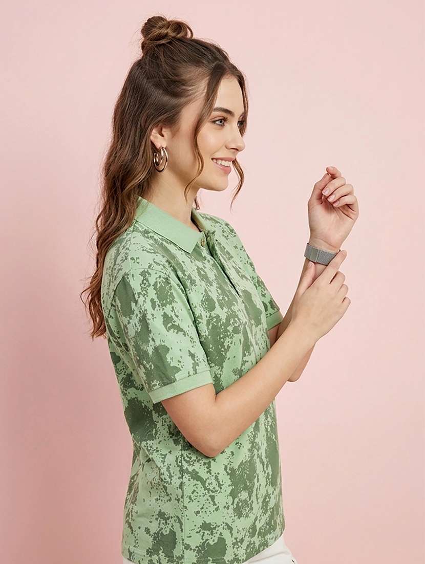 women green shirts polo tshirts  - 22486151 -  Standard Image - 2