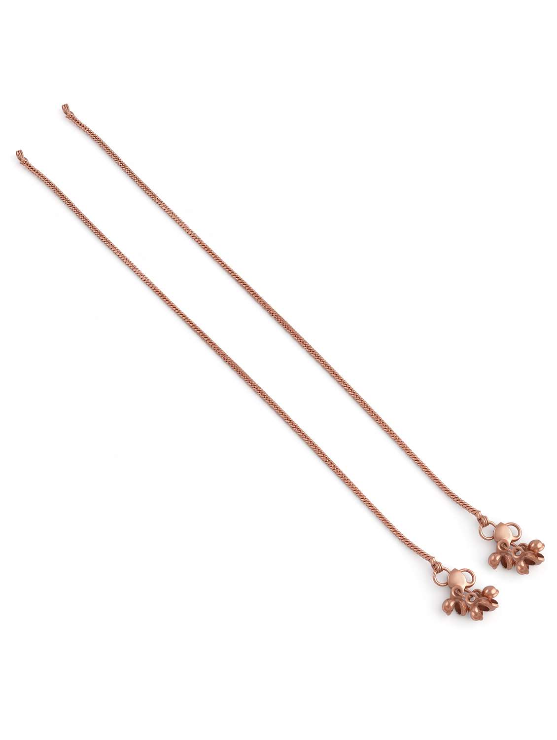 pure copper thin anklet for women payal pajeb - 22486255 -  Standard Image - 2
