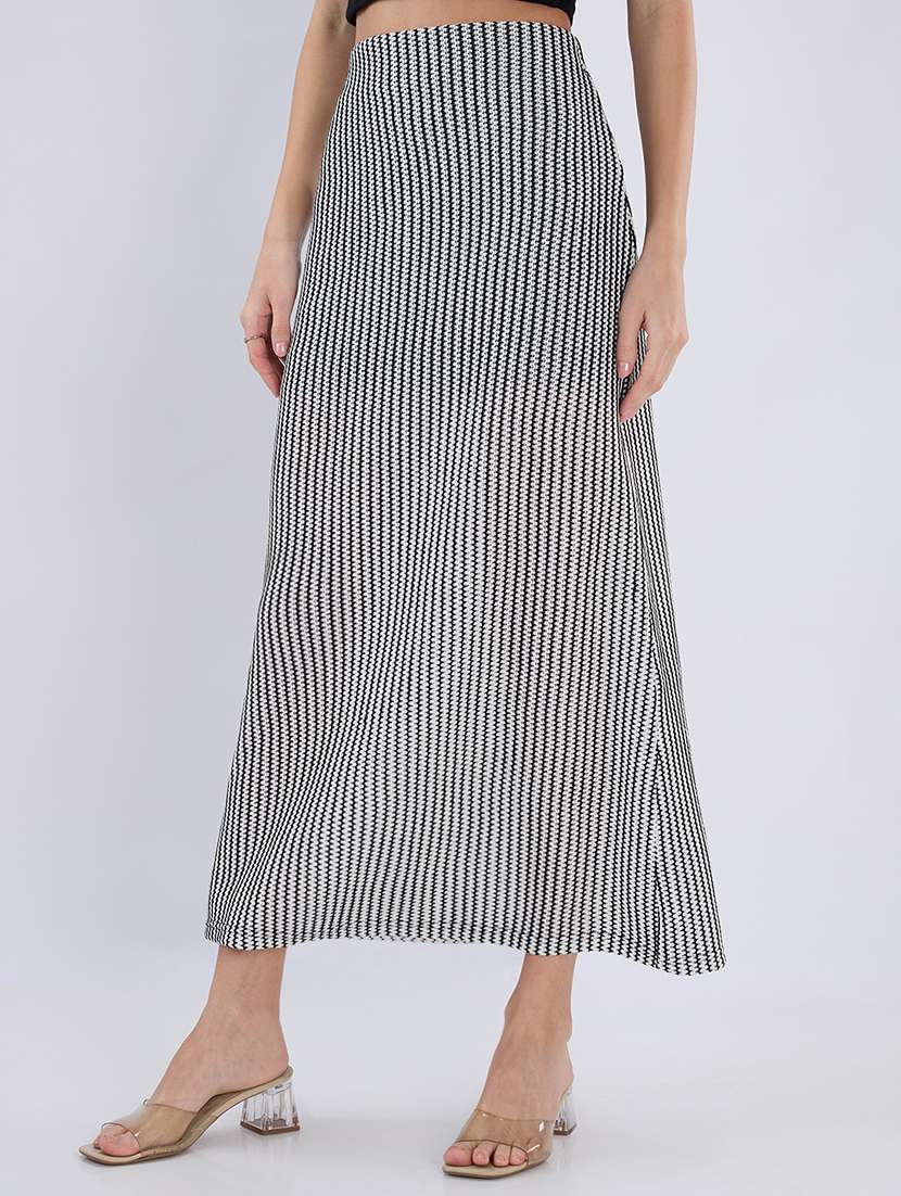 women multi polyester flared skirt - 22486713 -  Standard Image - 2