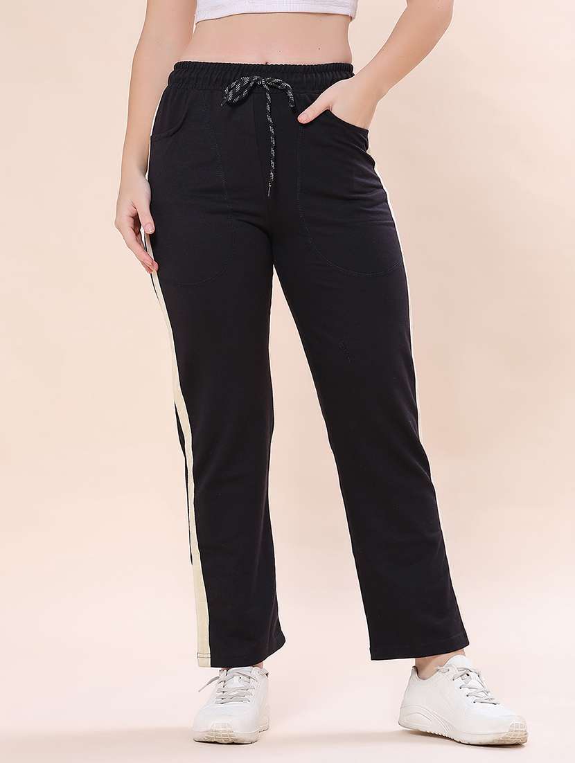 women tapered high rise regular fir track pant - 22486811 -  Standard Image - 2