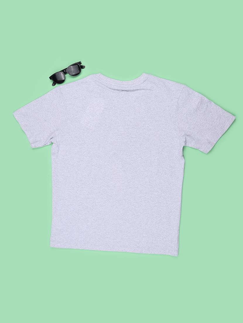 Boys Printed Short Sleeves Regular Fit T-shirt - 22488828 -  Standard Image - 2