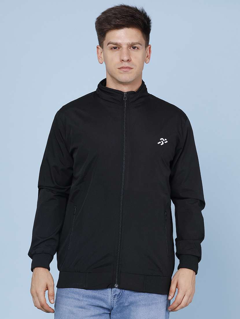men solid long sleeve lightweight bomber jacket - 22489168 -  Standard Image - 2