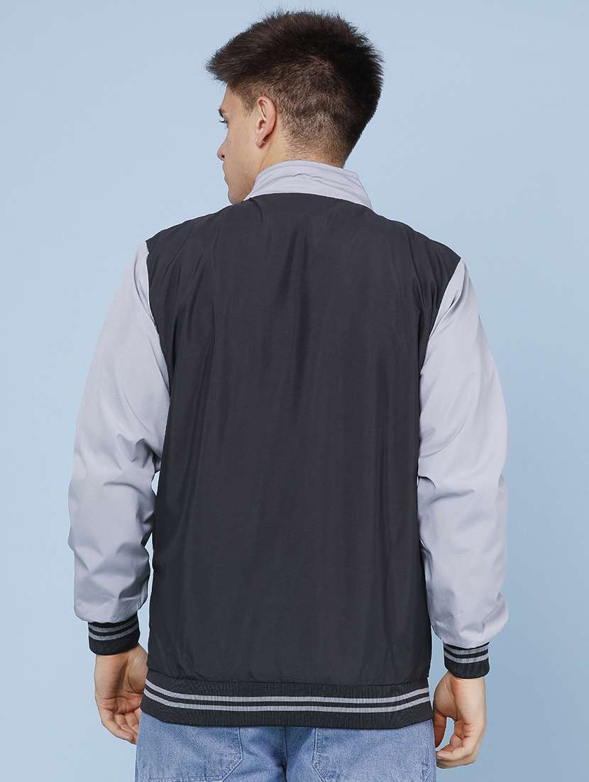 Boys Colourblocked Long Sleeves Bomber Jacket - 22489170 -  Standard Image - 2