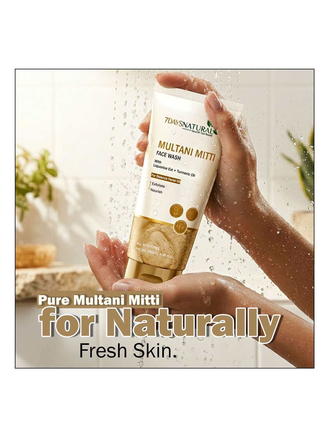 multani mitti face wash - 22489413 -  Standard Image - 2