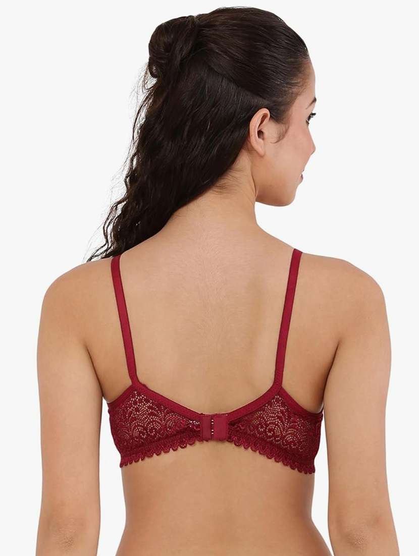 girls red lace full coverage regular wired bra - 22489502 -  Standard Image - 2