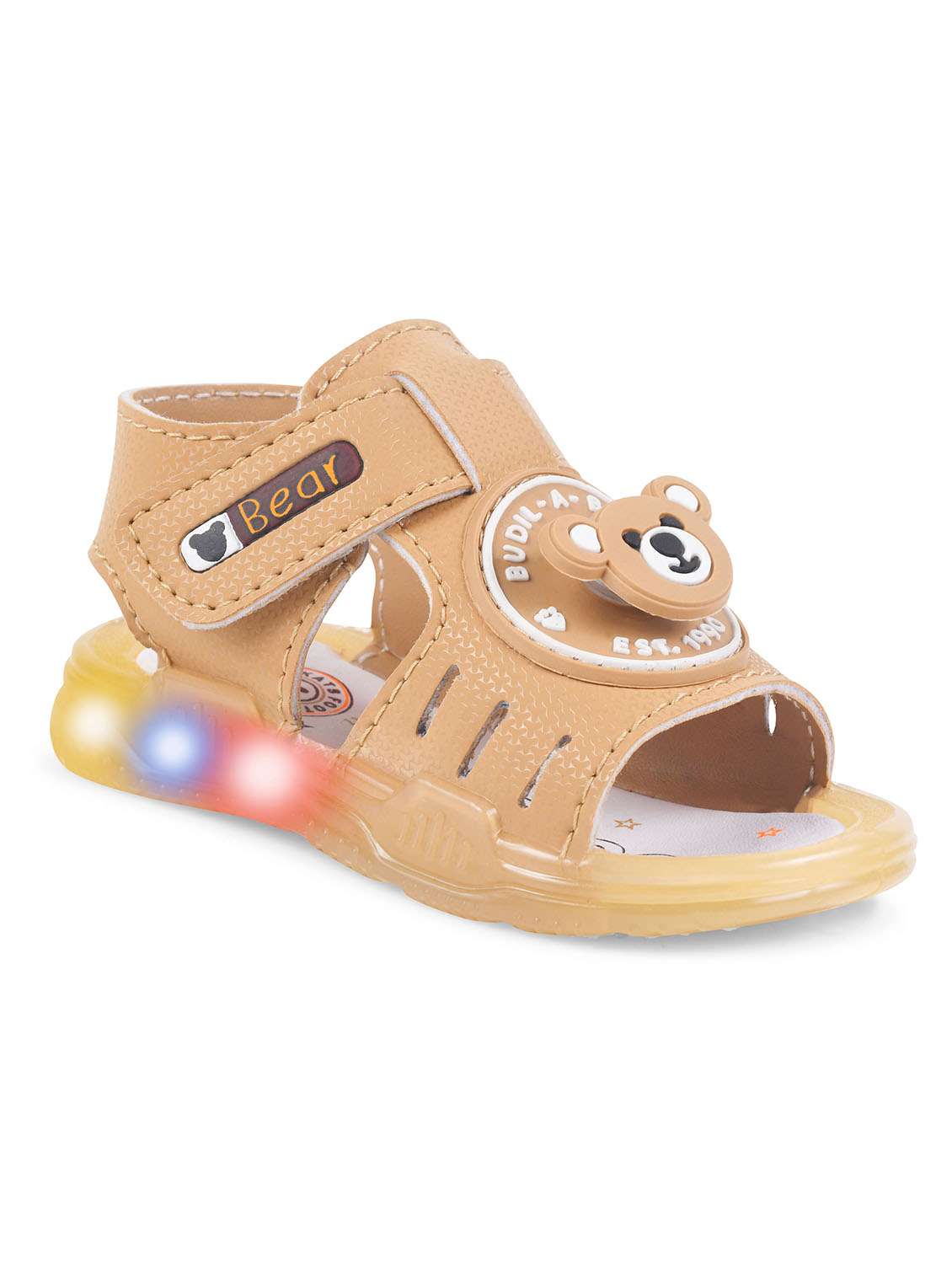 kids beige synthetic floater - 22489556 -  Standard Image - 2