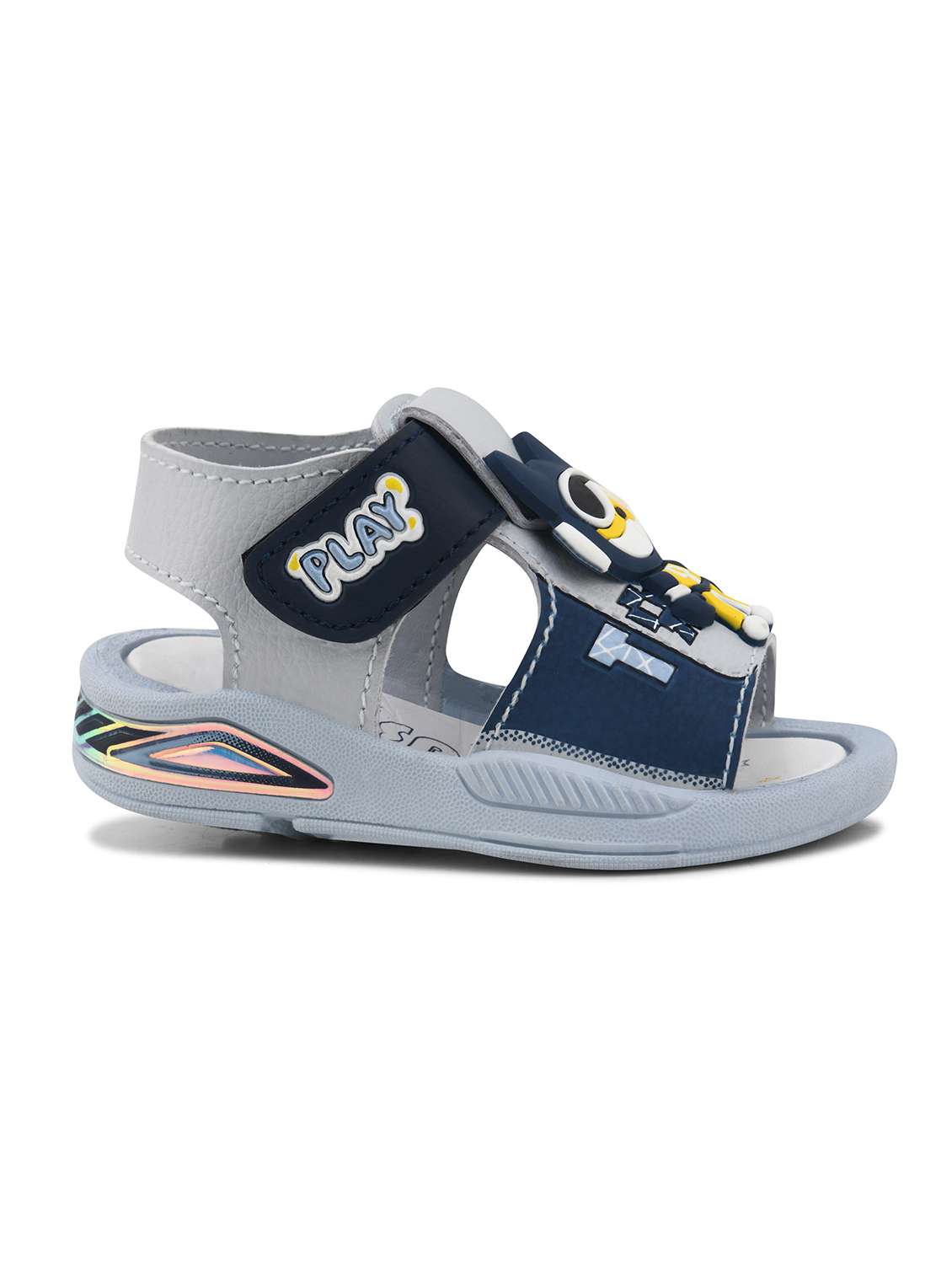 kids blue synthetic floater - 22489622 -  Standard Image - 2