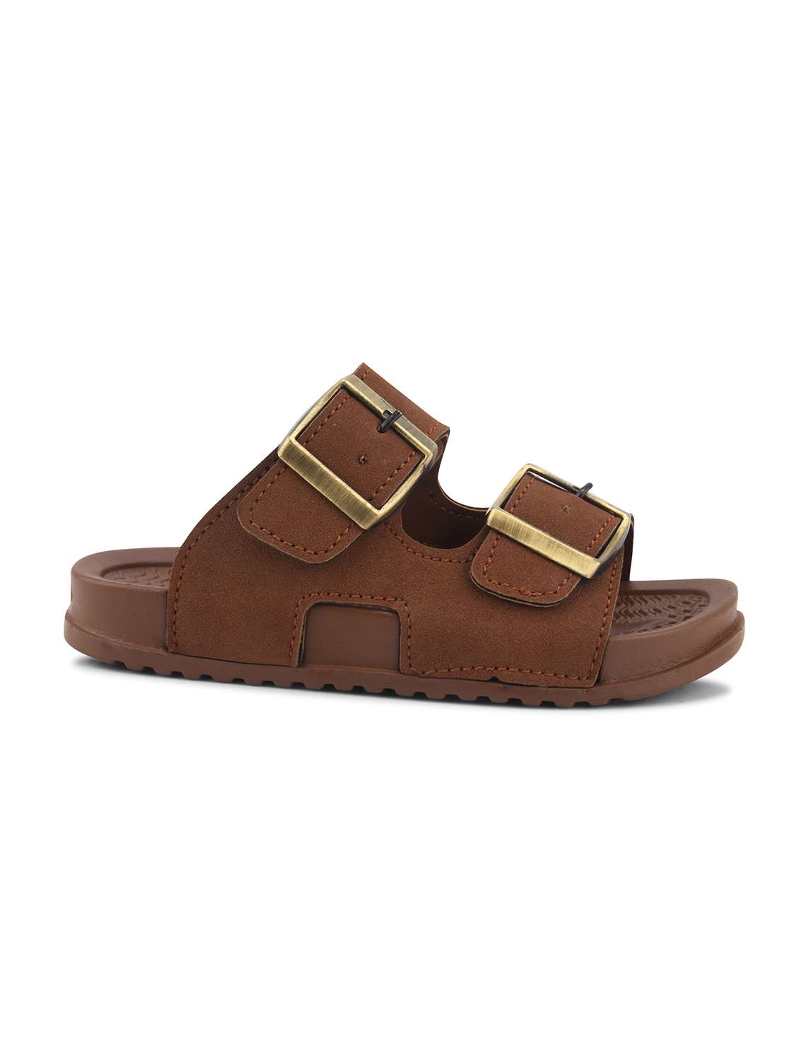 kids brown synthetic floater - 22489636 -  Standard Image - 2