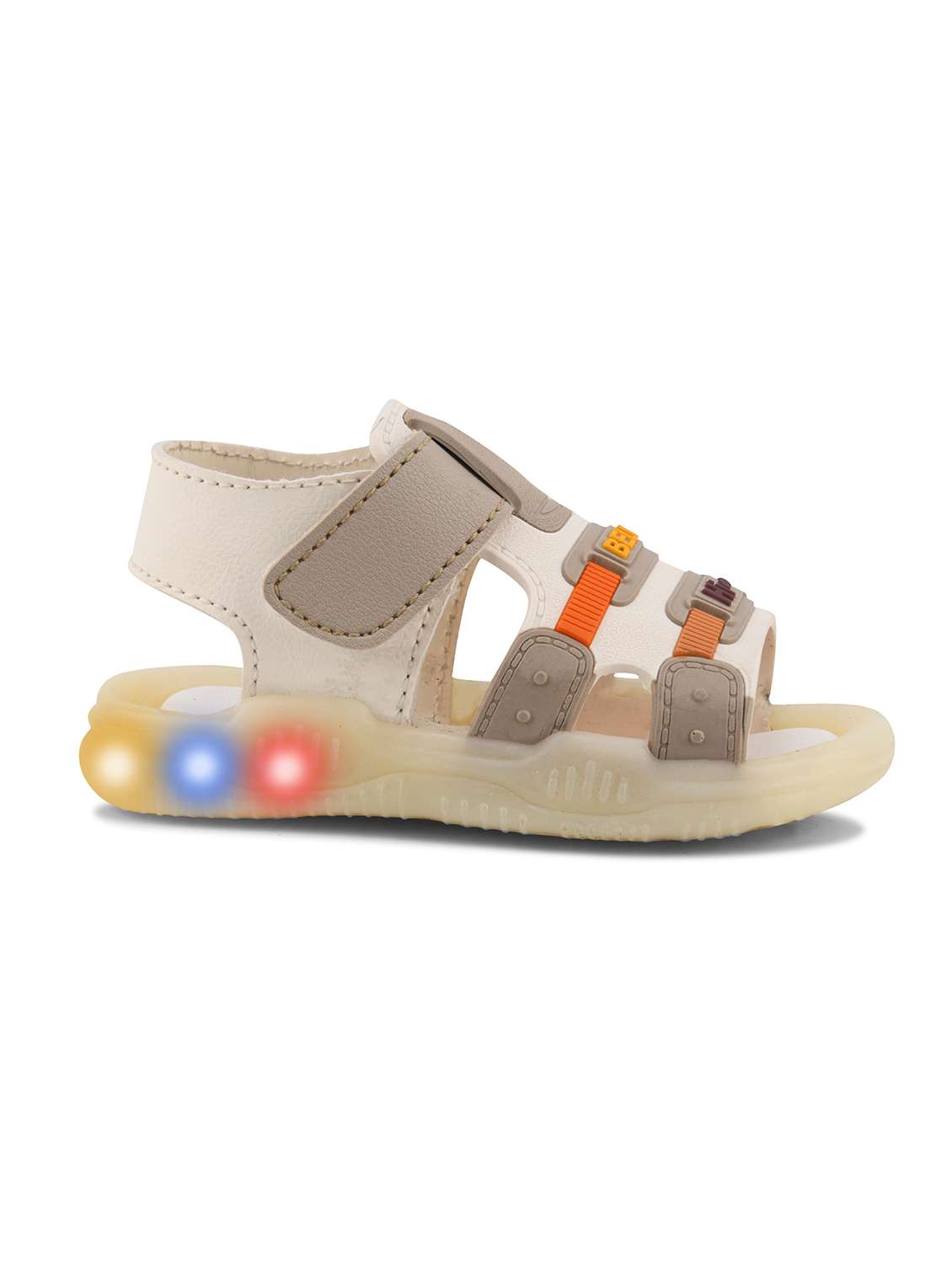 kids beige synthetic floater - 22489649 -  Standard Image - 2