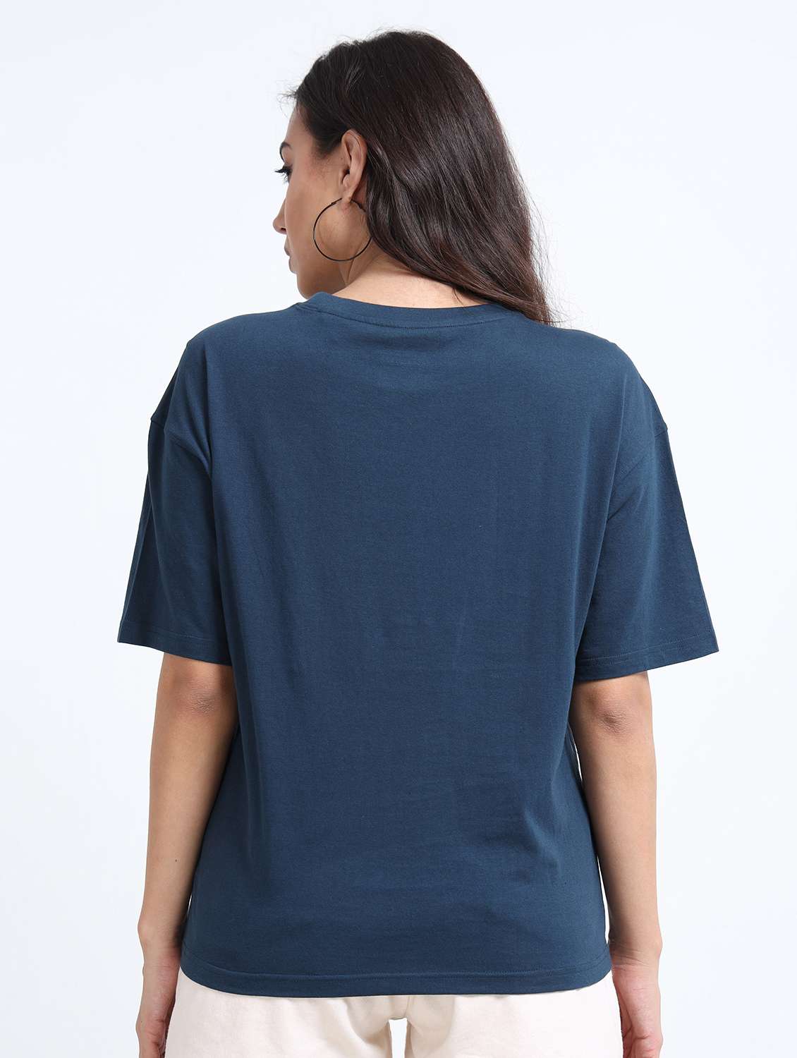 girls floral print round neck cotton t-shirt - 22489831 -  Standard Image - 2