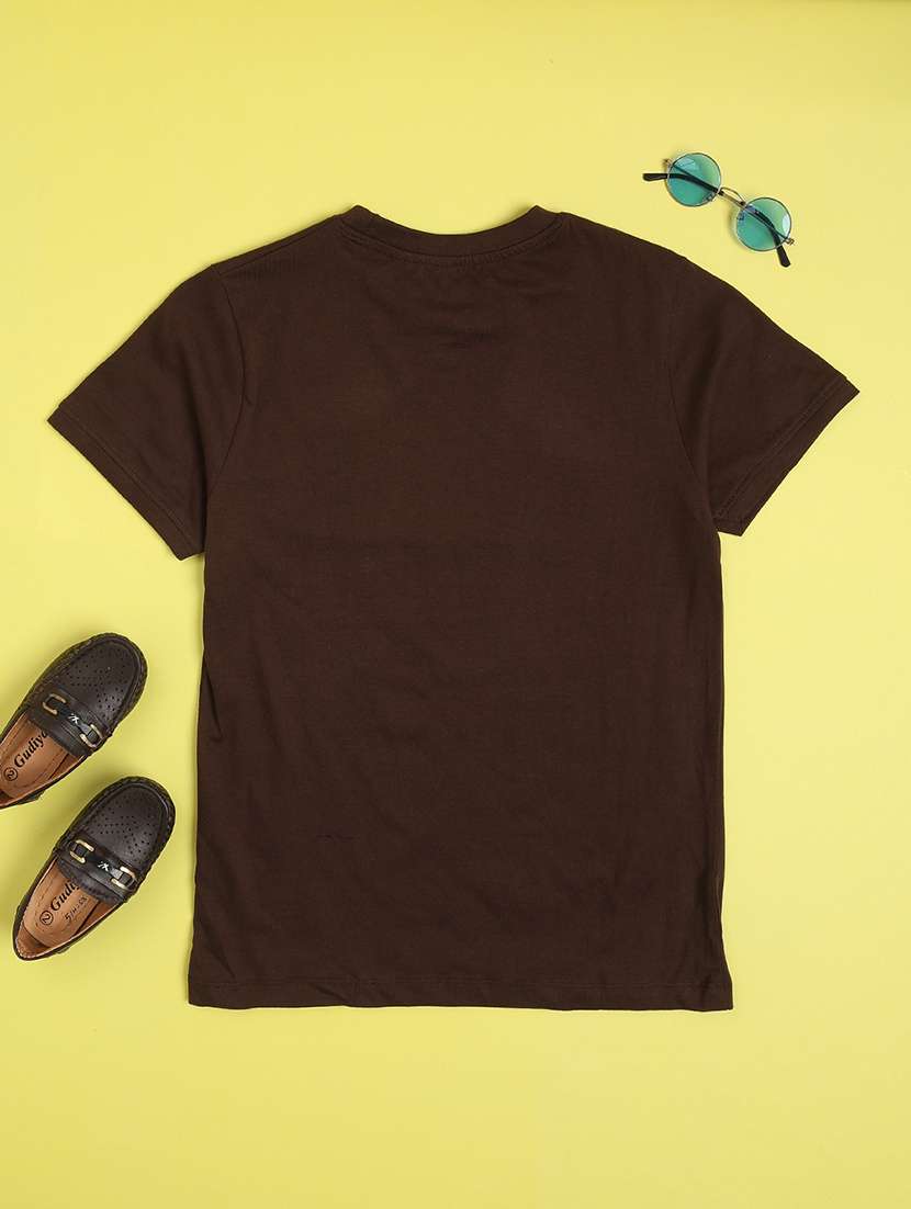 boys printed short sleeves regular fit t-shirt - 22490577 -  Standard Image - 2