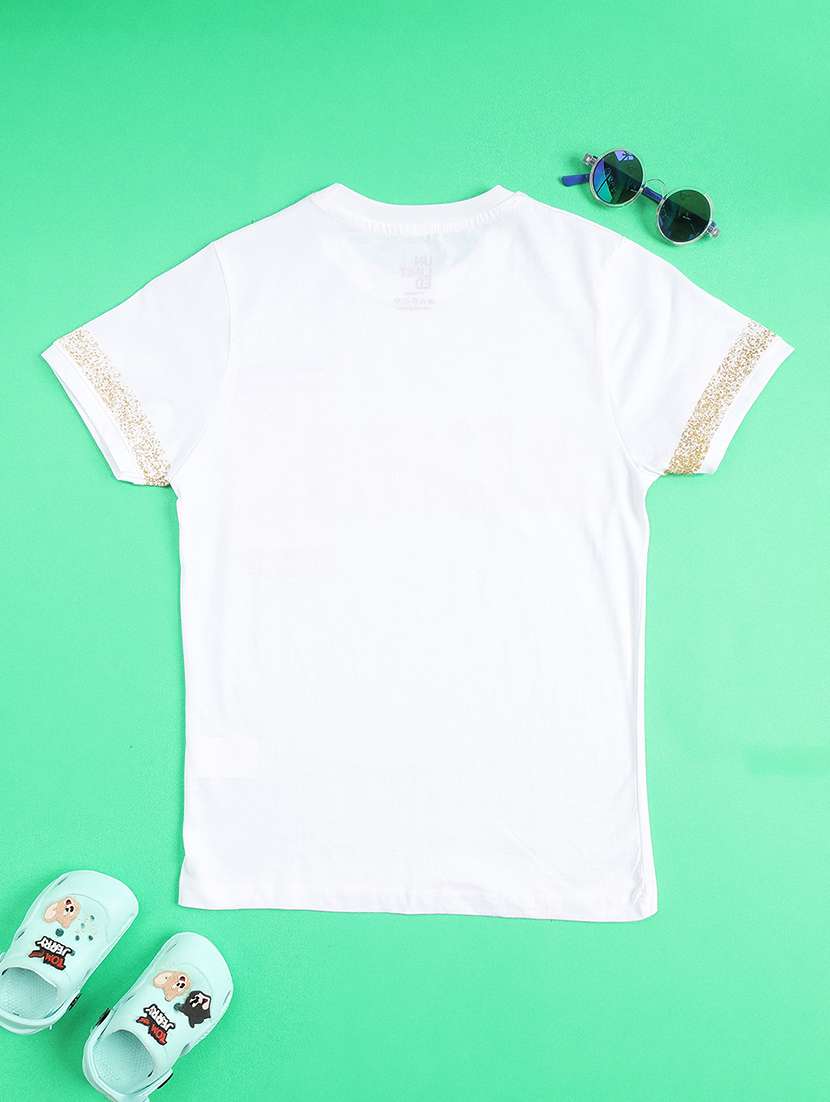 boys printed short sleeves regular fit t-shirt - 22490583 -  Standard Image - 2