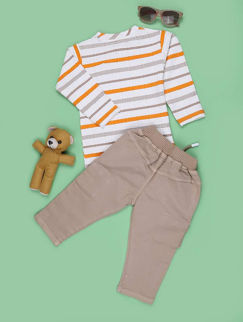 Boys Printed Long Sleeves Full Length Set - 22490757 -  Standard Image - 2