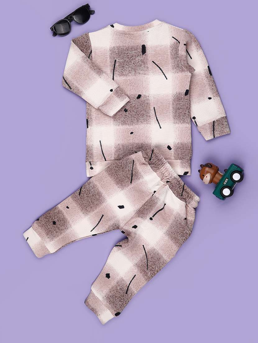 Boys Printed Long Sleeves Full Length Set - 22490759 -  Standard Image - 2