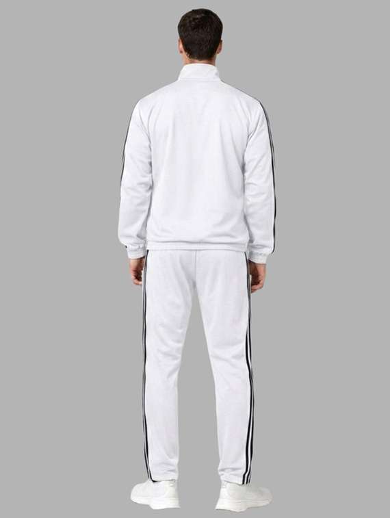 men side striped long sleeve full length track suit - 22491813 -  Standard Image - 2