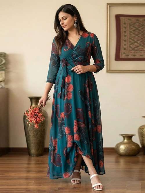 dress evening india Indian Party Dresses