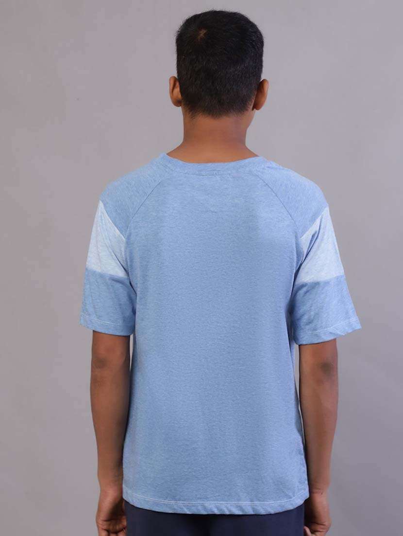 boys blue cotton t-shirt - 22495119 -  Standard Image - 2