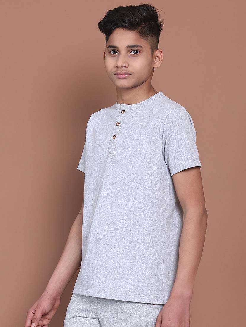 boy grey cotton t-shirt - 22495137 -  Standard Image - 2