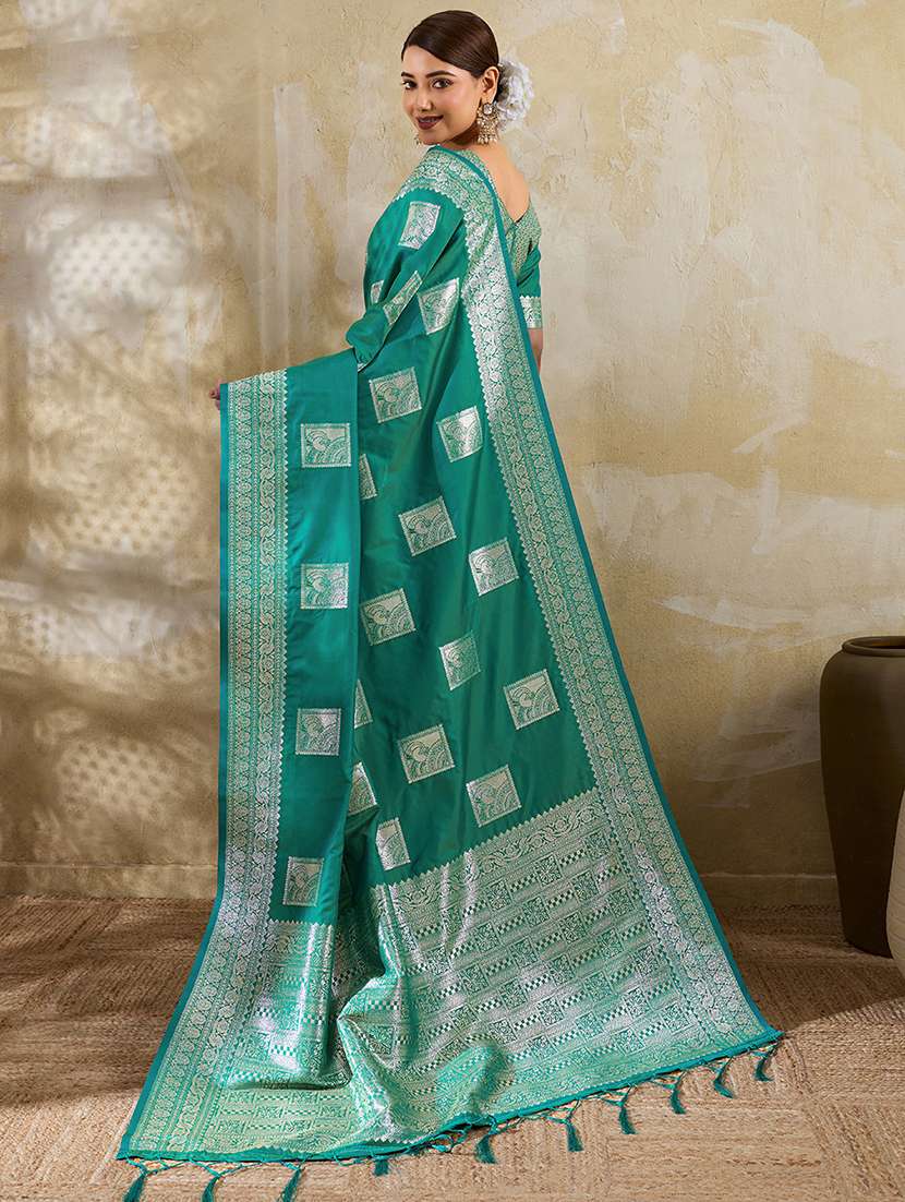 women self design banarasi saree with blouse - 22495267 -  Standard Image - 2