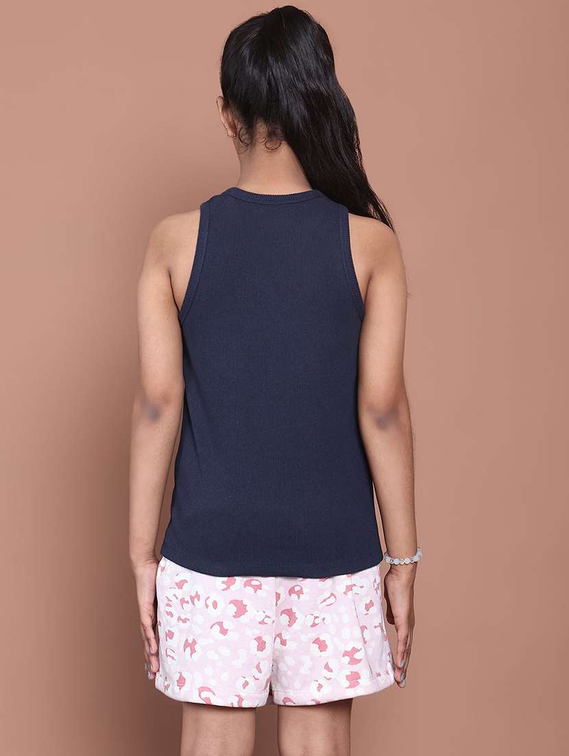 girls blue cotton t-shirt - 22495311 -  Standard Image - 2