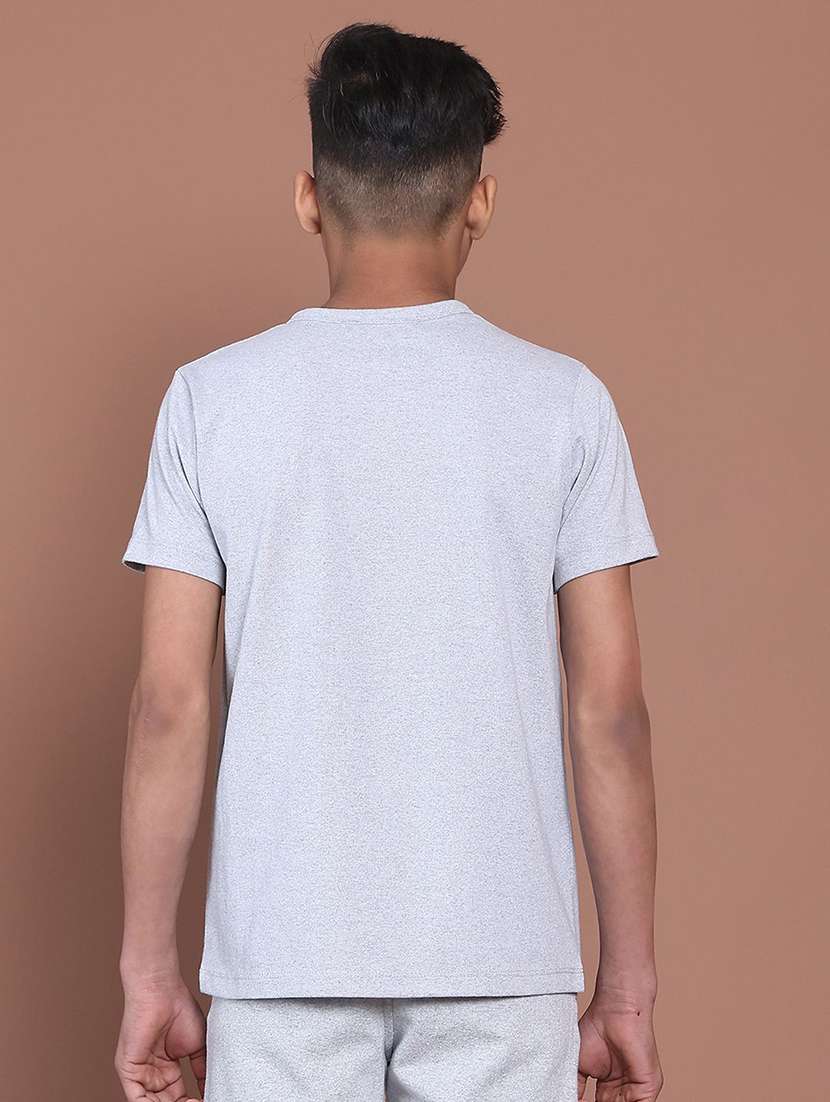 boys grey cotton t-shirt - 22495318 -  Standard Image - 2
