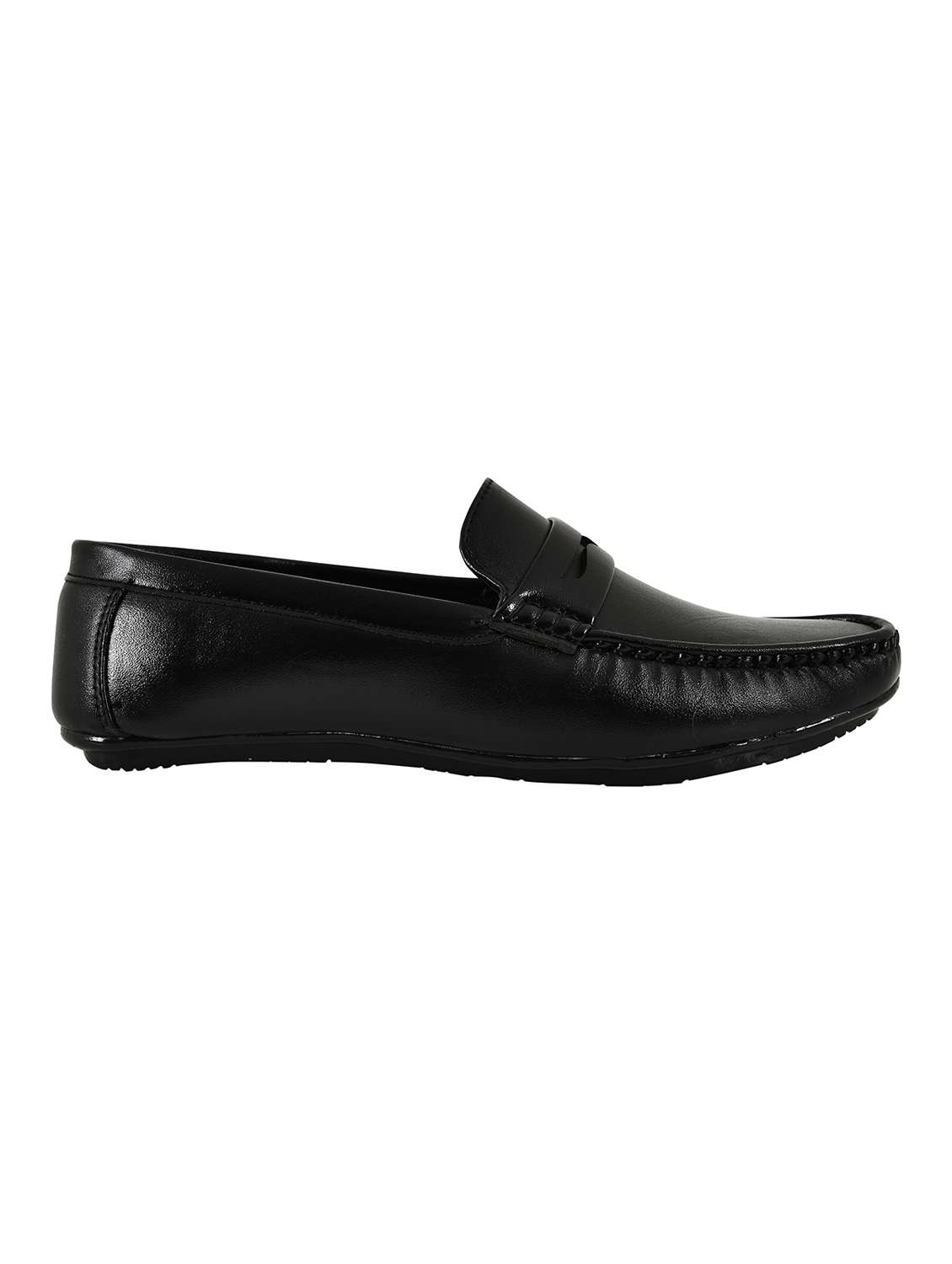 men black slip on loafer - 22495883 -  Standard Image - 2