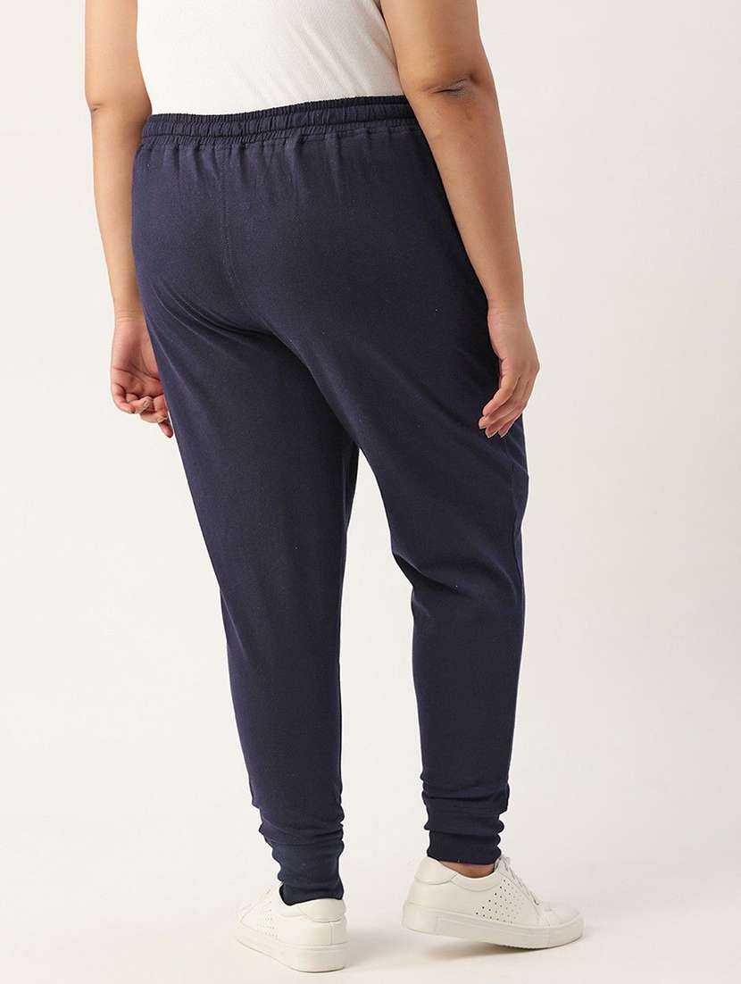 women solid mid rise jogger pant - 22496712 -  Standard Image - 2