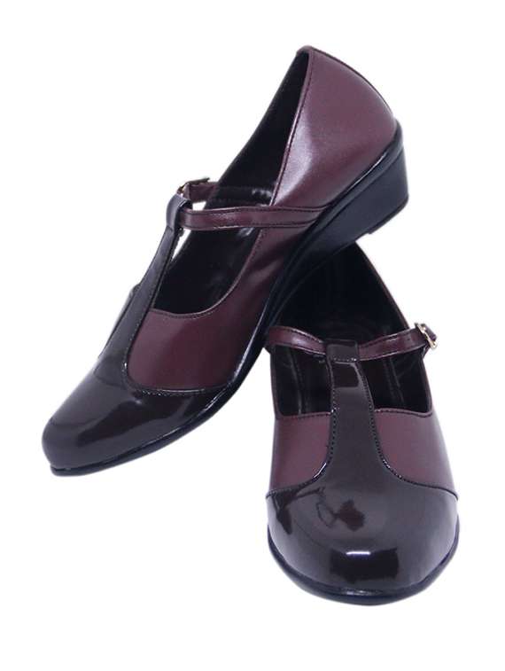 women solid slip on formal shoe - 22497608 -  Standard Image - 2