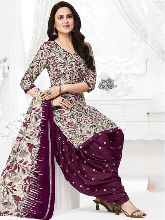 women printed unstitched suit set - 22497970 -  Standard Image - 2