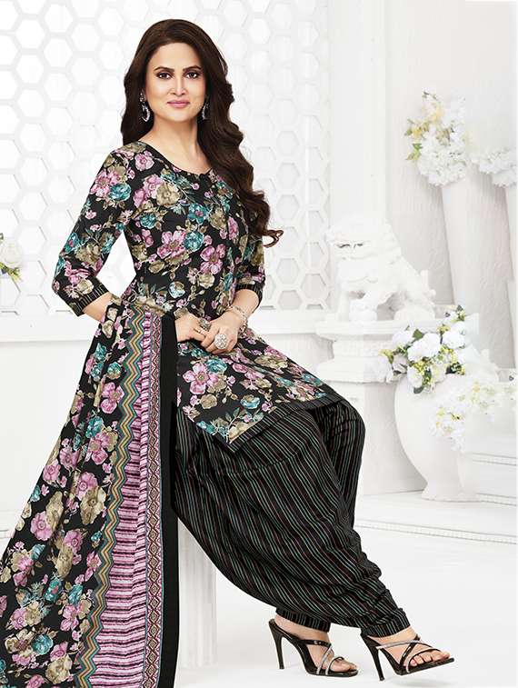 Women Printed Unstitched Suit Set - 22497971 -  Standard Image - 2
